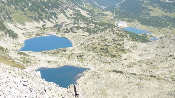 View from Musala peak